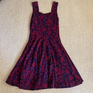 Effie’s Heart Square Neck Sleeveless Dress with pockets